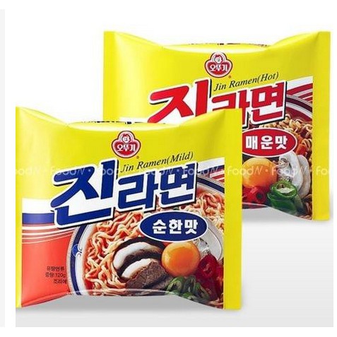 

Ottogi Korea Jin Ramyeon Hot Spicy Noodle Mie Kuah Korea Pedas dan Mild