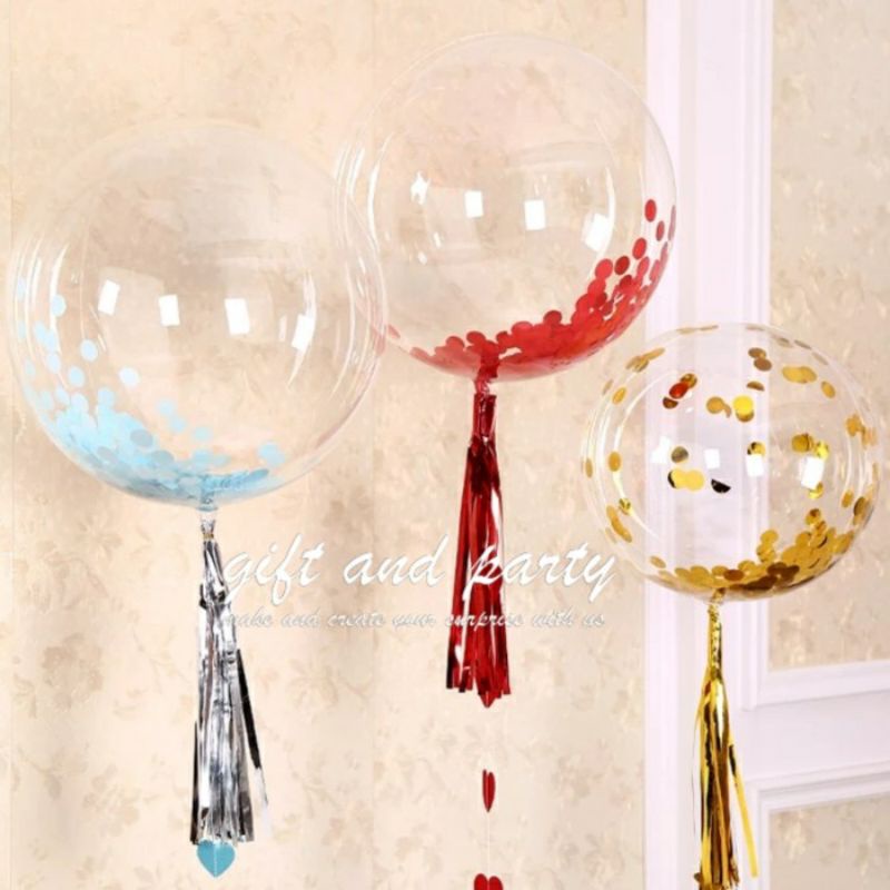 SUMUTSHOP BALON PVC TRANSPARAN / BALON PVC / BALON TRANSPARANT ( Balon Saja )