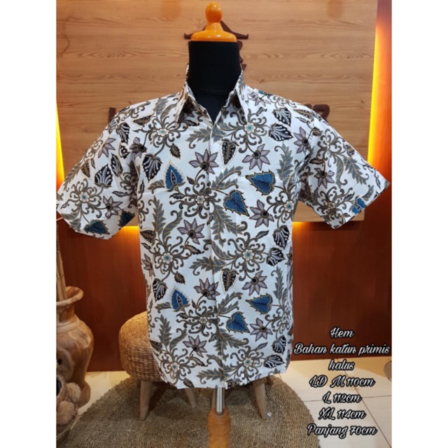 HEM BATIK PENDEK HEM BATIK COWOK HEM BATIK SOLO KEMEJA BATIK KEMEJA BATIK COWOK