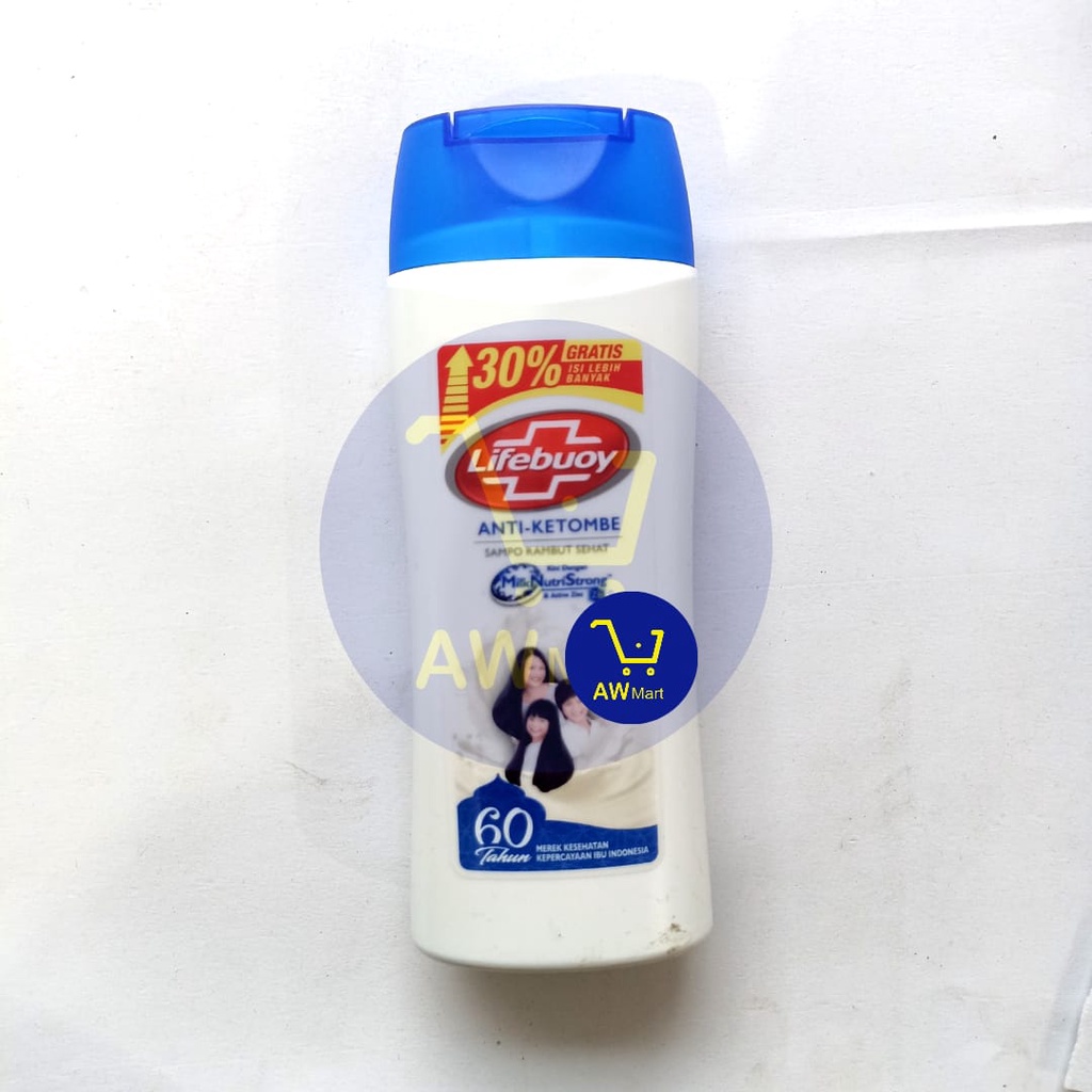 SHAMPO LIFEBUOY 70ML + 21ML -  ANTI KOTOMBE, KUAT &amp; BERKILAU, PERAWATAN RAMBUT RONTOK