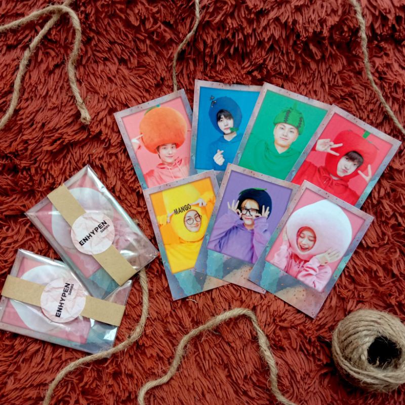 ENHYPEN PHOTO CARD POLAROID FRAME