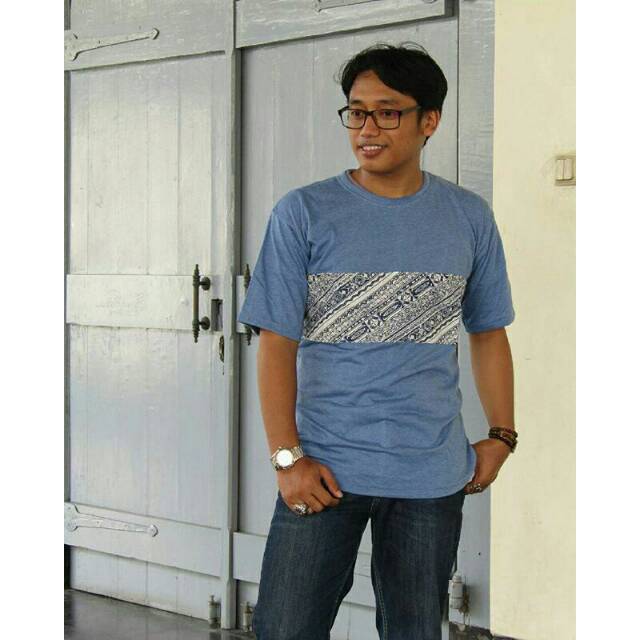 Kaos pria/kaos pendek/batik/baju batik/batik modern/batik murah/seragam kaos/kaos seragam/batik