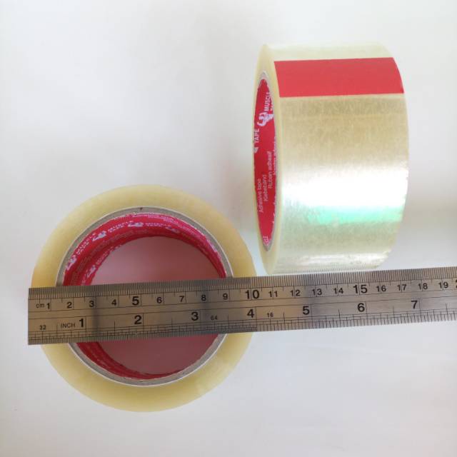 

Lakban Bening 100 yard Solatip 2inch Isolasi 48mm Murah 100yard