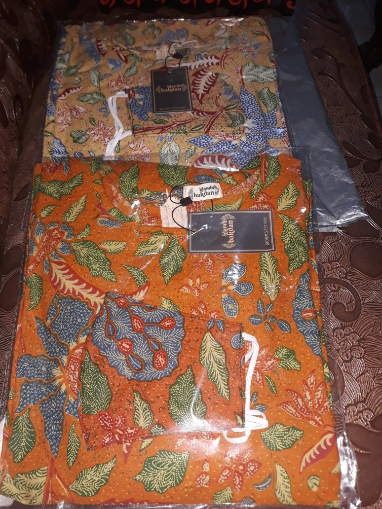 Blouse Batik Kerja Motif 3 Negri Atasan Baju Wanita Blus Batik Cewek Blouse Kerja Wanita Murah Solo