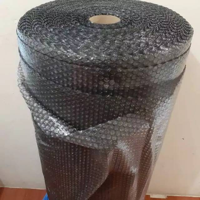 Bubble Wrap Hitam uk. 50m x125cm