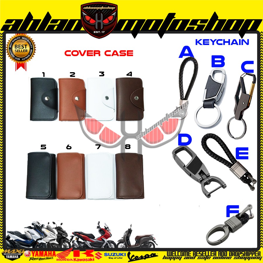 Gantungan Kunci Keychain Kondom Silikon Sarung Remote Motor Honda Pcx Adv Vario Scoopy 160 150 125 Forza 250-COVER DOMPET STNK(E)
