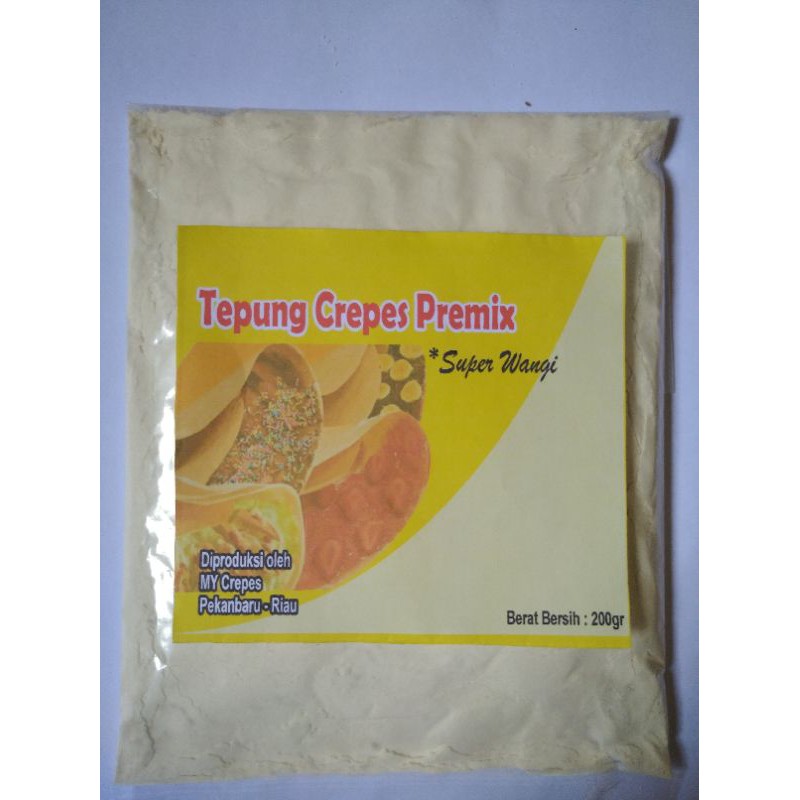 

TEPUNG CREPES PREMIX SUPER WANGI