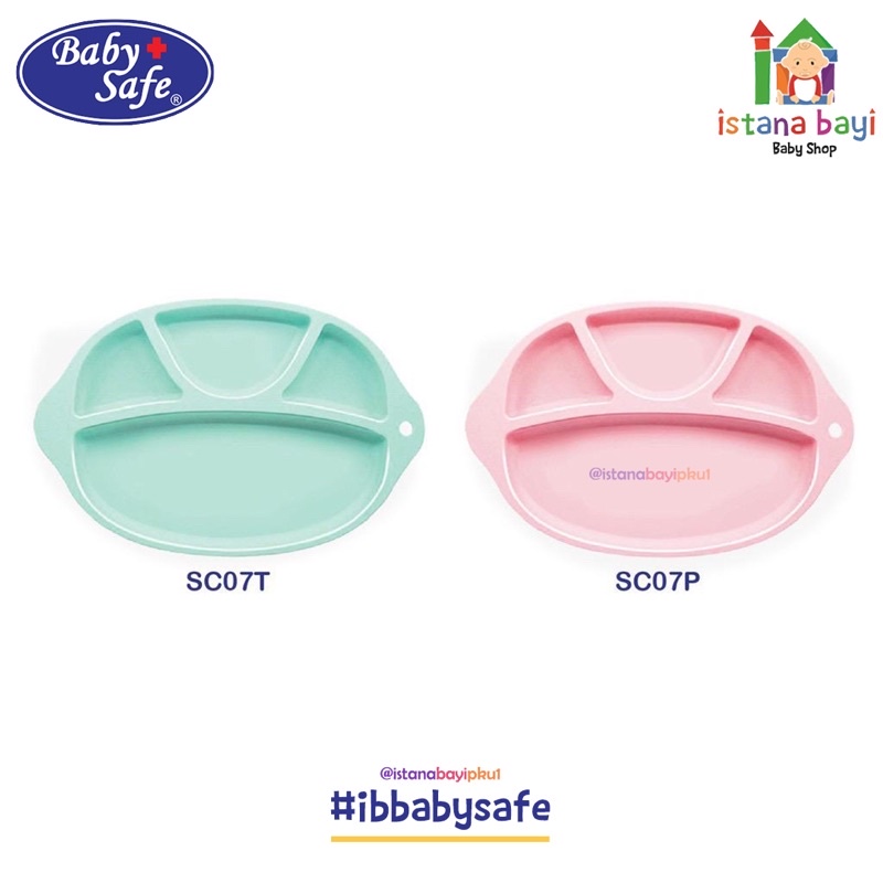 Baby Safe SC07 Silicone Plate Mat - Peralatan Mpasi Bayi