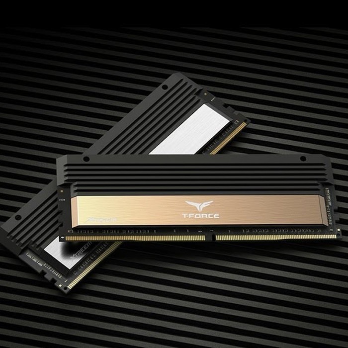 Team Extreme Samsung B-DIE (Black &amp; Gold Heatsink) 16Gb 2x8GB 3600MHz