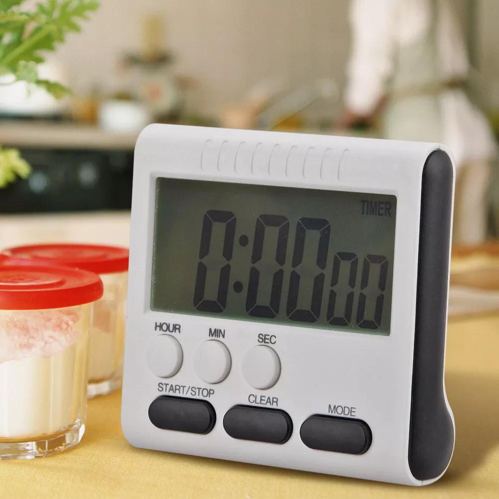 digital kitchen timer cooking alarm / timer masak dapur digital / oven timer stop watch