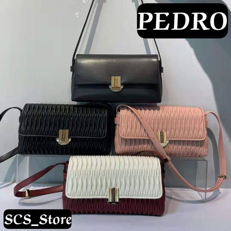 SLINGBAG WANITA PEDRO / TAS SELEMPANG WANITA BRANDED IMPORT TERMURAH (ORIGINAL)