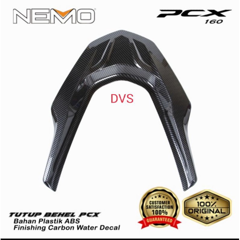 Cover/Ttup Behel Belakang PCX 160 Nemo Carbon Original