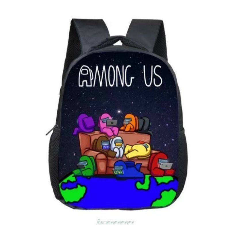 Ransel Karakter GAMING Backpack anak laki-laki tas sekolah TK SD