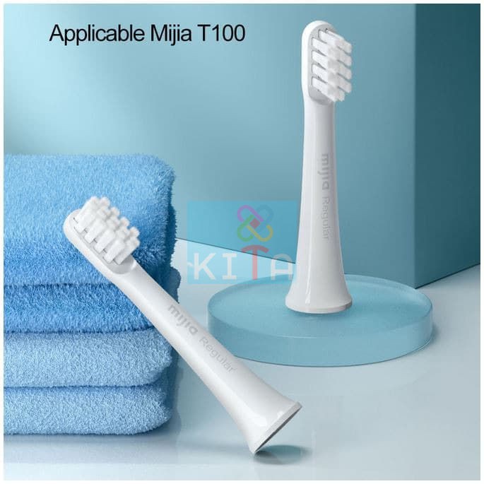 Kepala Sikat Gigi Pengganti 3 PCS MIJIA T100 Refill Brush Head
