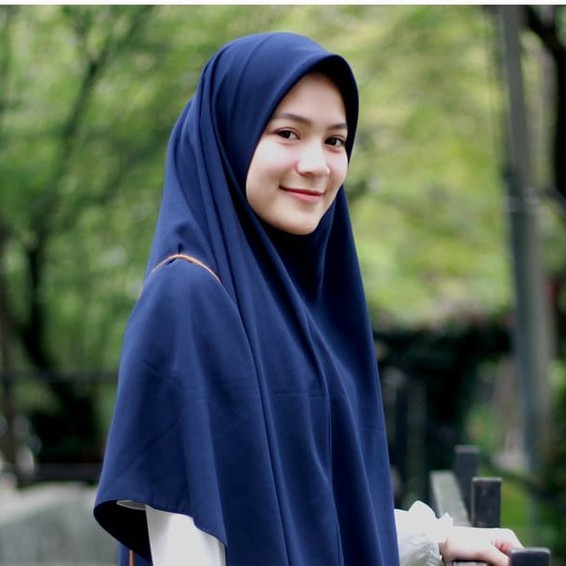 PROMO JILBAB HIJAB KHIMAR SEGI EMPAT INSTAN WOLFIS PREMIUM SYARI SESHA ORIGINAL BY AISHAHIJAB.ID-NAVY
