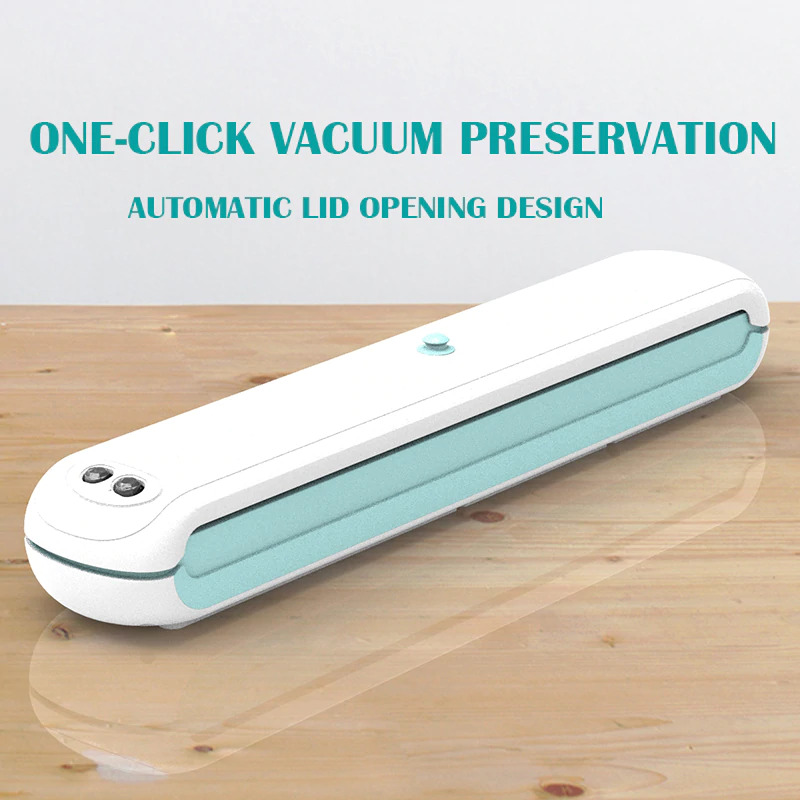 Pompa Vacuum Sealer Makanan / Mesin Press Plastik with 10 Bags