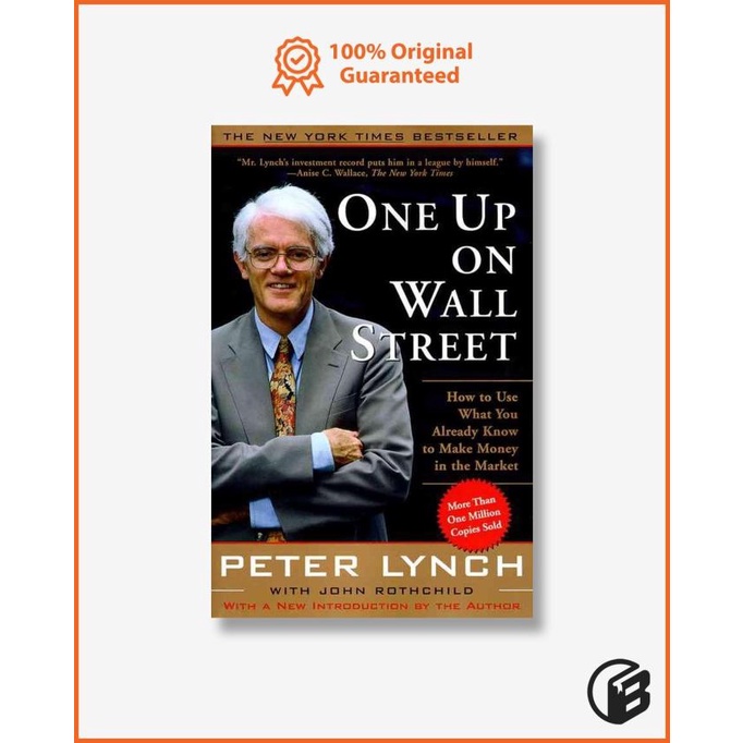 Buku Import One Up On Wall Street By Peter Lynch (Original Paperback) Termurah