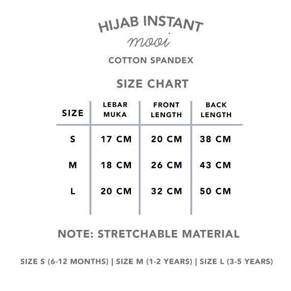 Mooi - Hijab Instant Anak