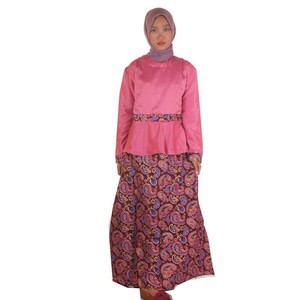 Baju Gamis Muslim Batik I Busana Muslim Wanita Gamis Baloteli Nayya