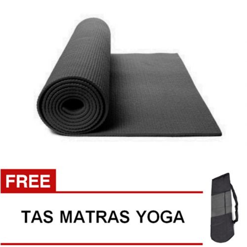 Matras Antii Slip Teball Surabaya Yoga matras Anti Slip Dan Warna Cantik Quality Premium - INTERESTING DEKORATION-MATRAS-BLACK