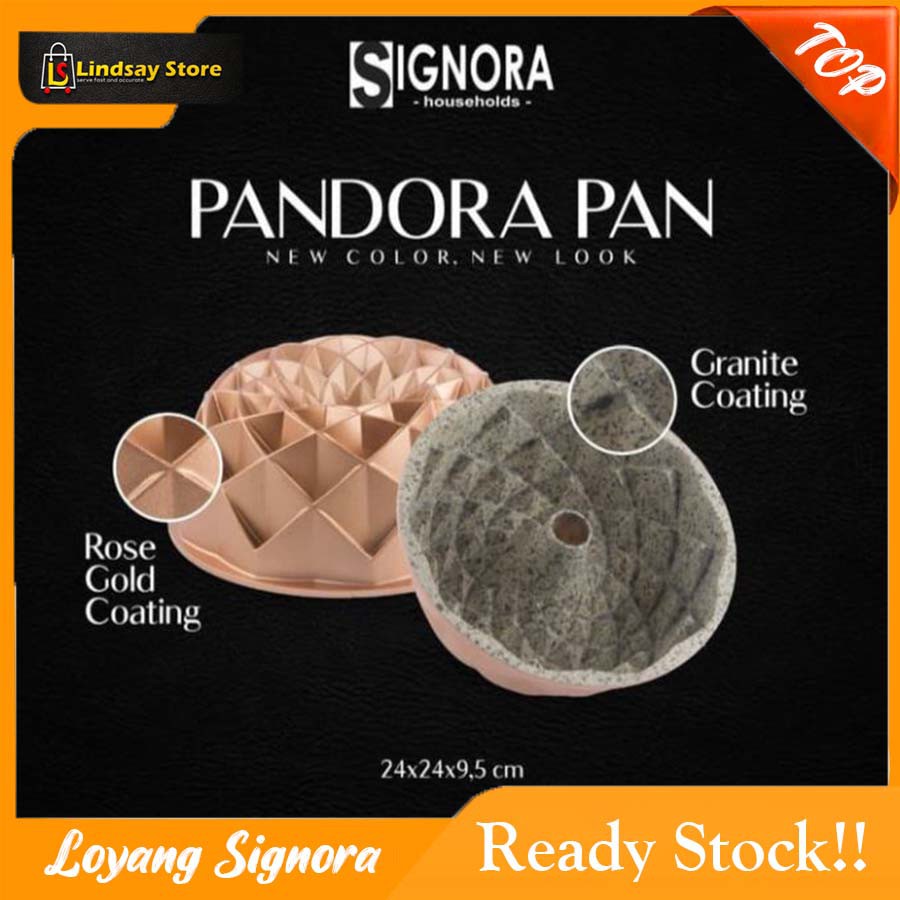 SIGNORA LOYANG PREMIUM PANDORA PAN Loyang Sultan Loyang Bolu Kotak / Bulat | Persegi Panjang Loyang 