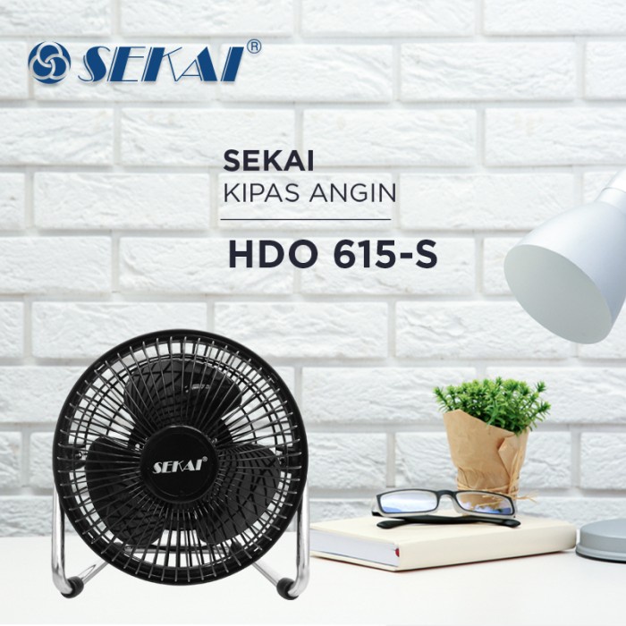 SEKAI Desk/Floor Fan 6 inch HDO615S Kipas Angin Meja Lantai HDO 615 S