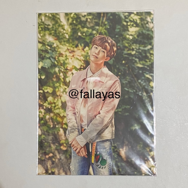 NCT dream jaemin sg17 season greetings 2017 postcard