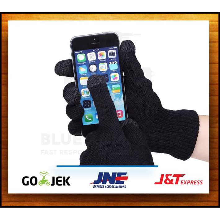 Flip Cover Handphone Iglove Touch Screen Smartphones Iphone Sarung Tangan Motor Hp Android