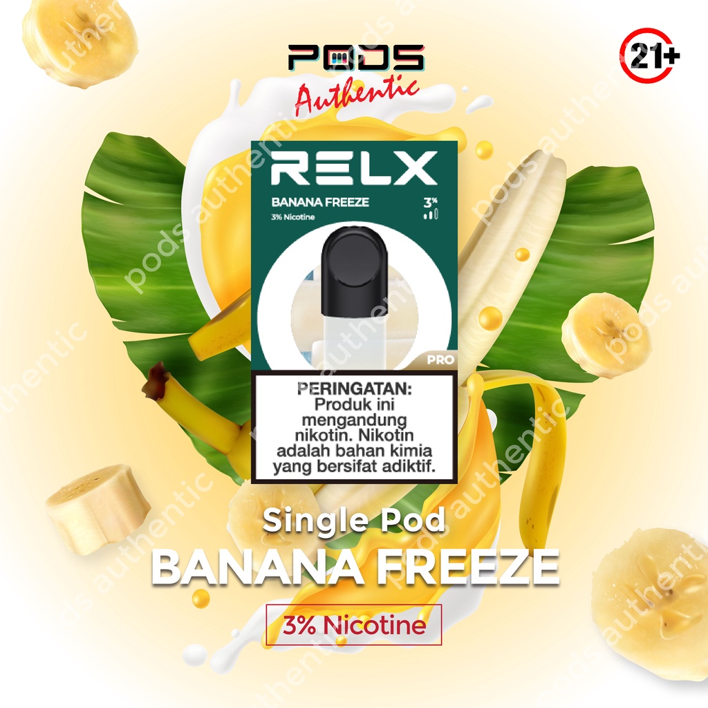 RELX Infinity Pod Pro - Banana Freeze / Ice Cream