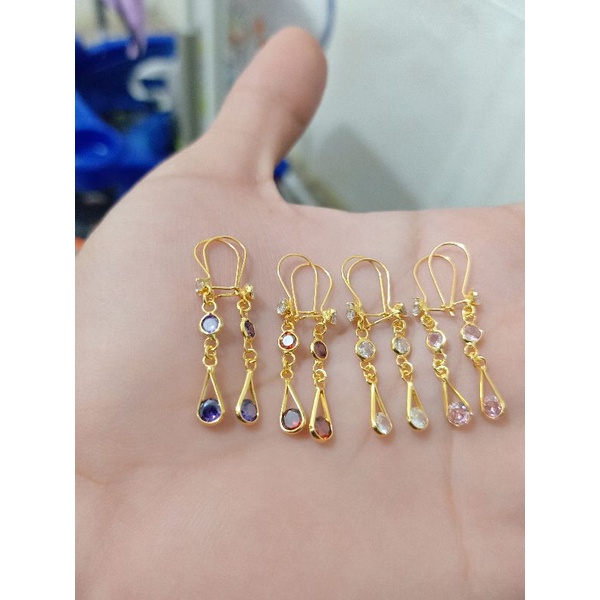 ANTING DEWASA PERAK 925 LAPIS MAS