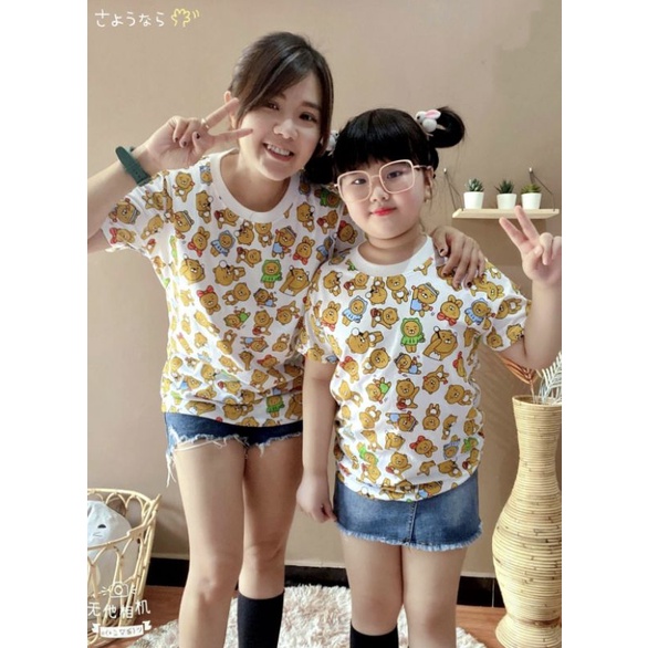 OMAH KAOS TSHIRT / KAKAO ADLV FULLPRINT