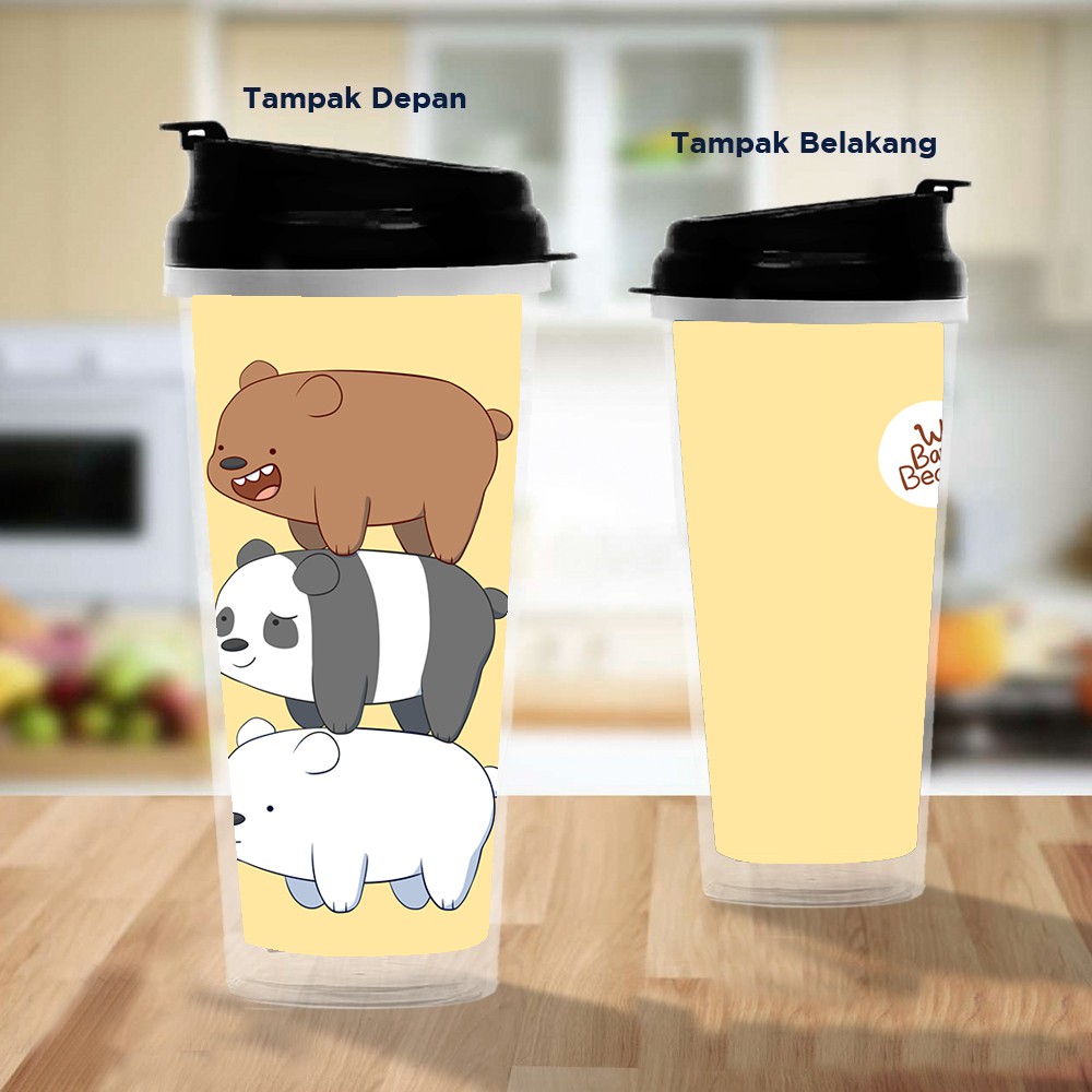 Pusat Mode Tumbler/Tempat Minum Design We Bare Bears V1