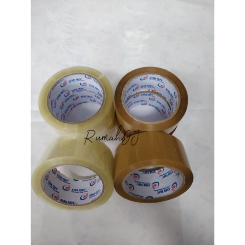 

Lakban Bening - Coklat 45mm x 90 yard / Isolasi 2 inch Murah Selotip Premium