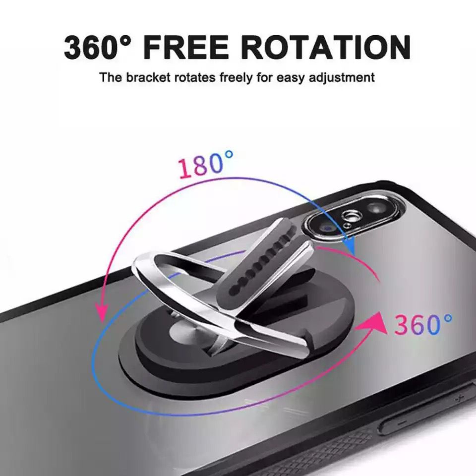 Ring Holder Smartphone Multifungsi Rotasi 360 Derajat Bahan Metal | Stand Holder Handphone