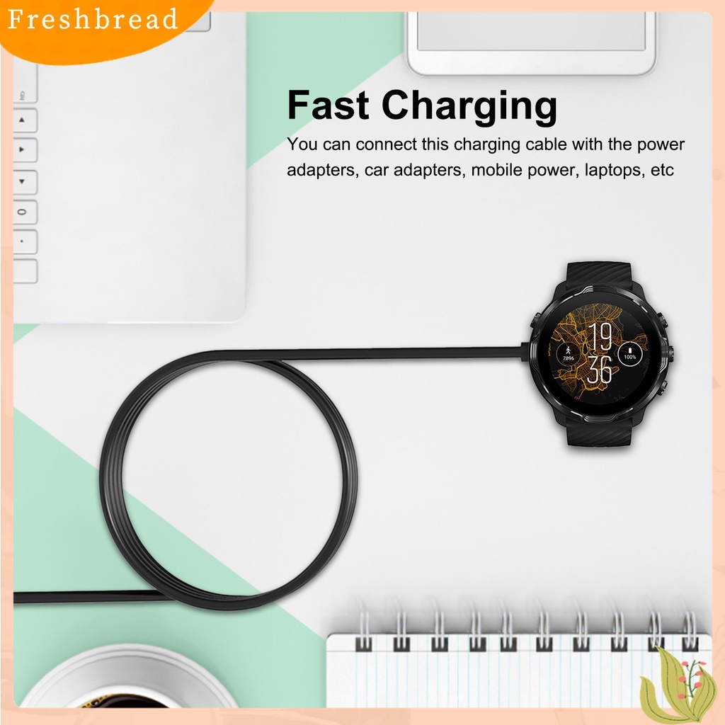 Terlaris Smart Watch Charging Dock Magnetic Replacement 5V/1A USB Fast Charging Data Cable for Suunto 7