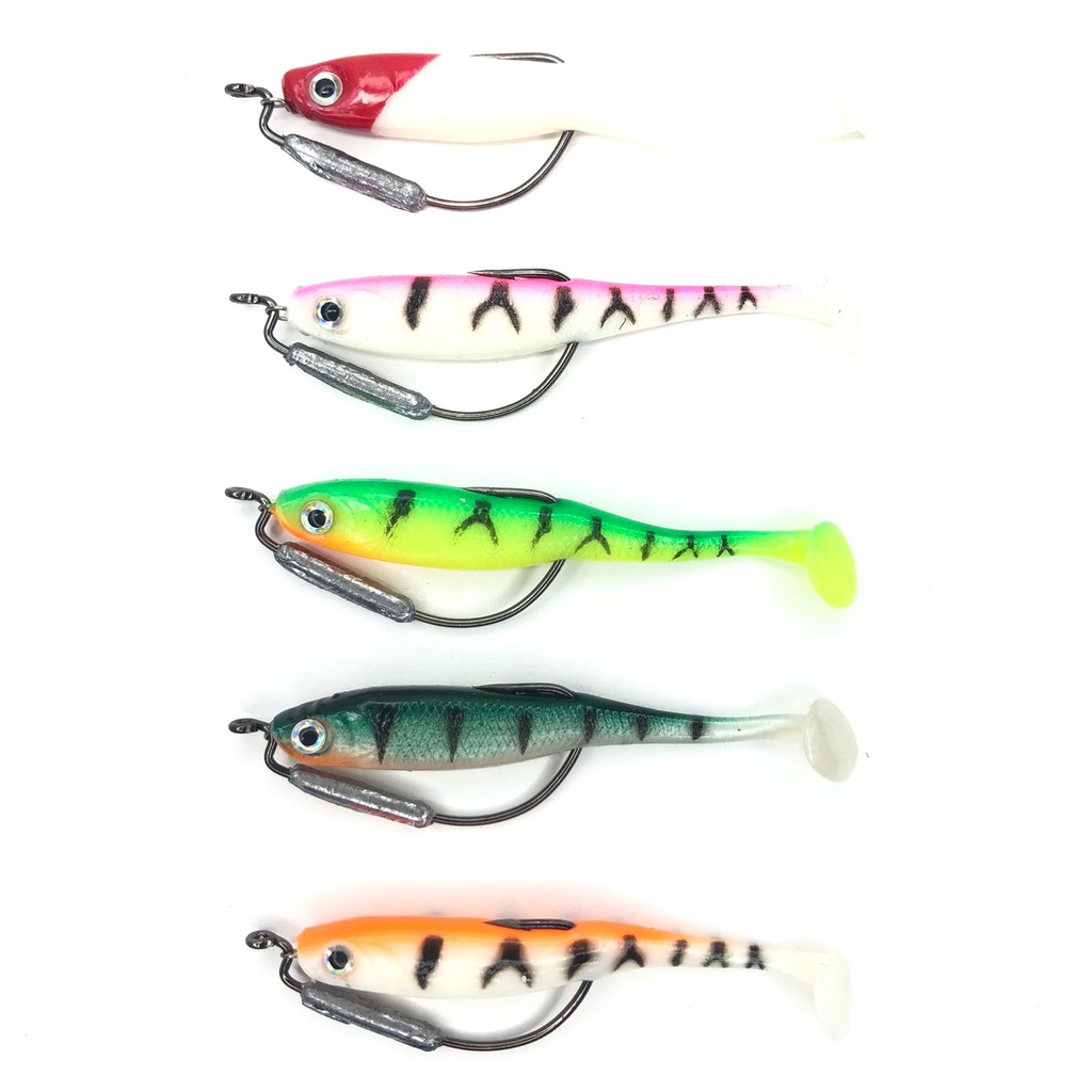 Umpan Softlure Padle Tail Umpan Casting Ultralight Fishing Toman Ikan Predator Hampala