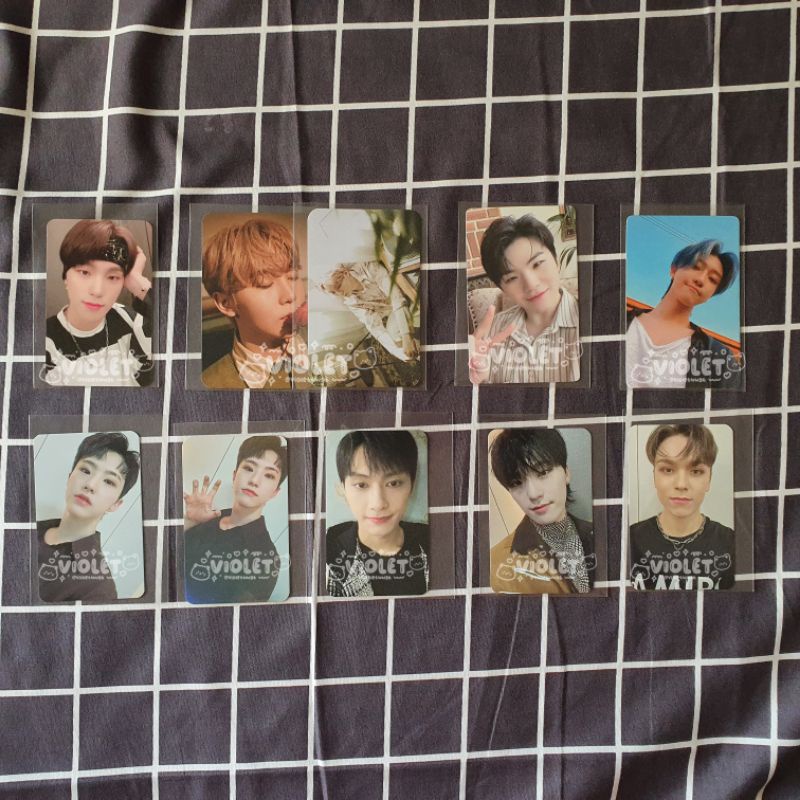 [READY STOCK] PC Benefit Attacca Richining Joshua Jun Hoshi The8 Mingyu Seungkwan Vernon Dino R1 & R