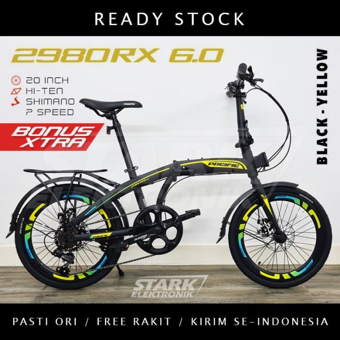 Komponen Sepeda Pacific 2980 Rx 6.0 Vt 20" Sepeda Lipat Ready