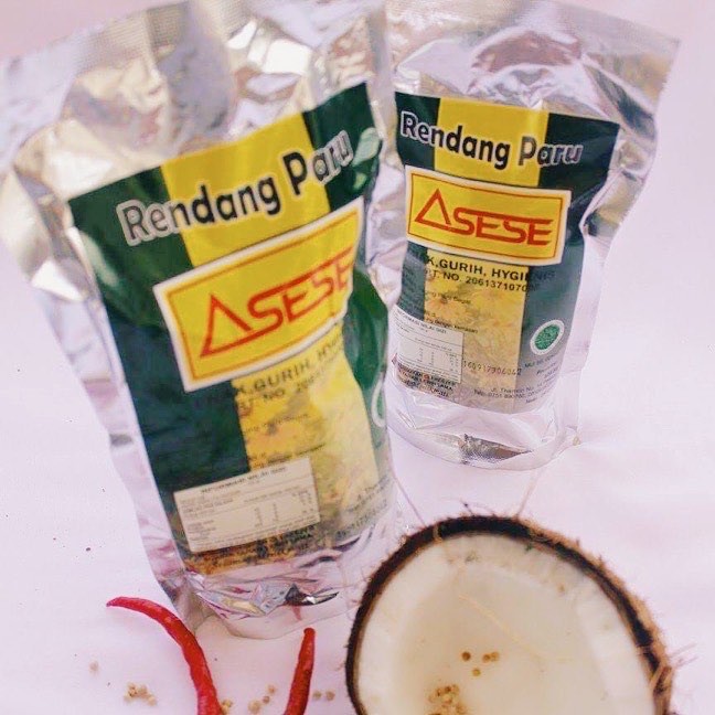 

Rendang Paru Basah Asese 500 gram