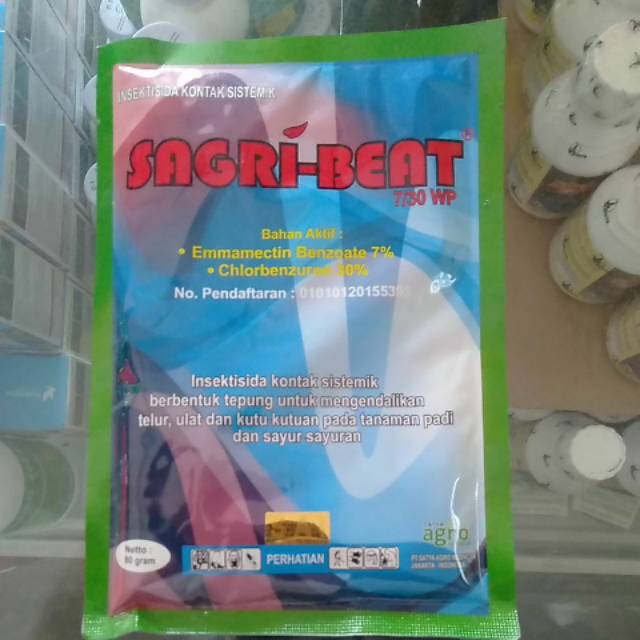 INSEKTISIDA KONTAK SISTEMIK OBAT ULAT RACUN ULAT MEREK SAGRI BEAT