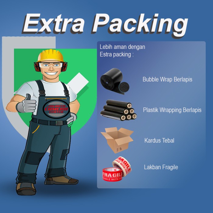 

Extra packing Buble wrap