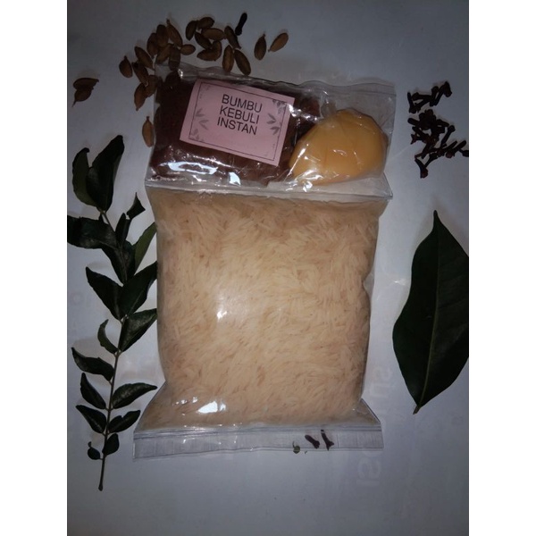 

Paket Bumbu Nasi Kebuli + Samin + Beras Basmati 500gr