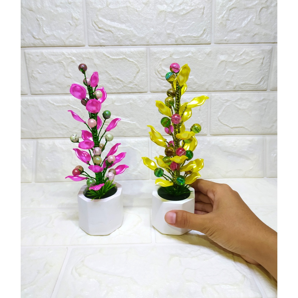 Pajangan Bunga SALSA - Pajangan Bunga imitasi Dekorasi Cantik