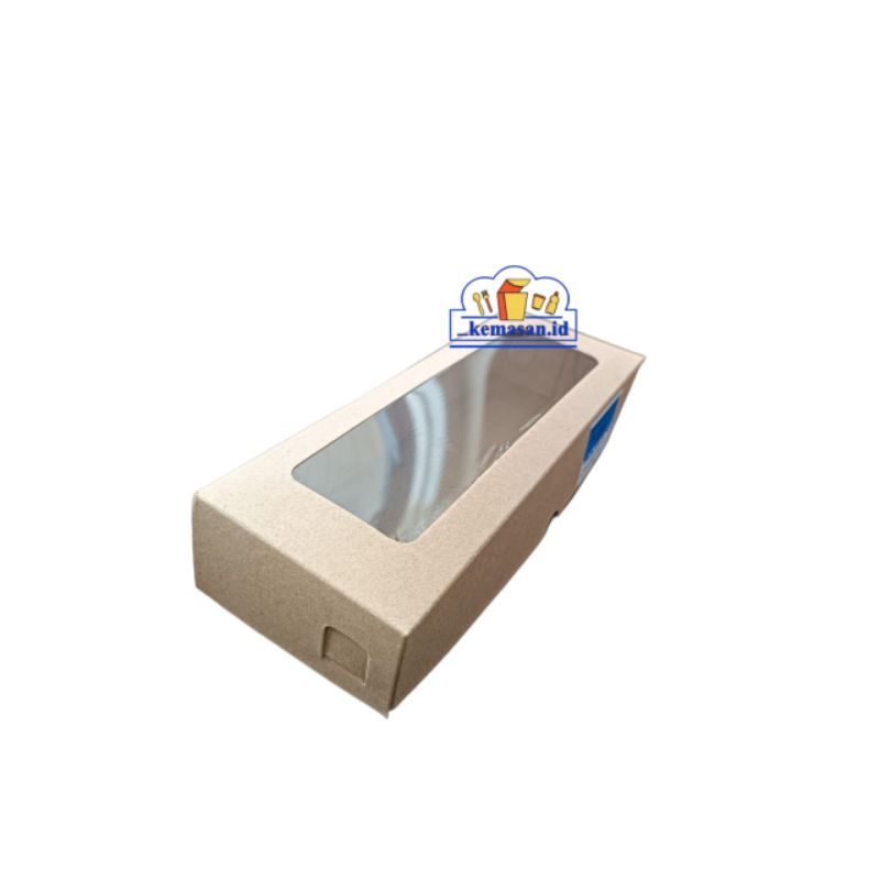 

DUS COKLAT KRAFT DONAT ISI 3 FULL LAMINASI 27X10X5 10PCS - FD