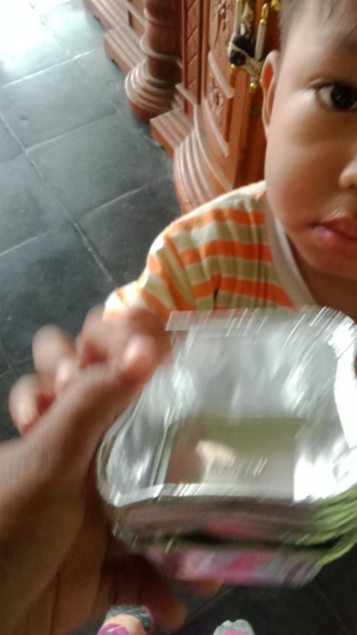 Cup Aluminium Foil - Cup Kotak - Wadah Pastel Tutup