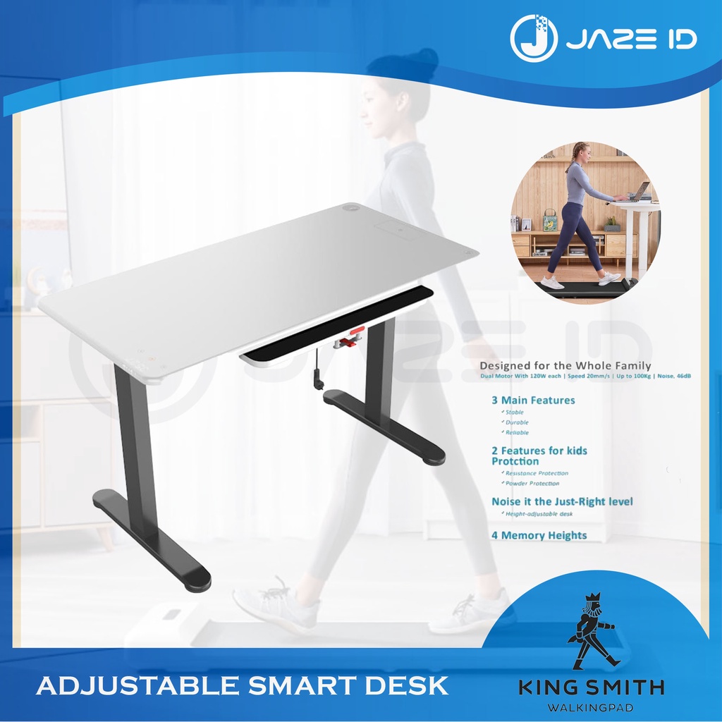 Kingsmith Adjustable Smart Desk Meja Multifunctional Office