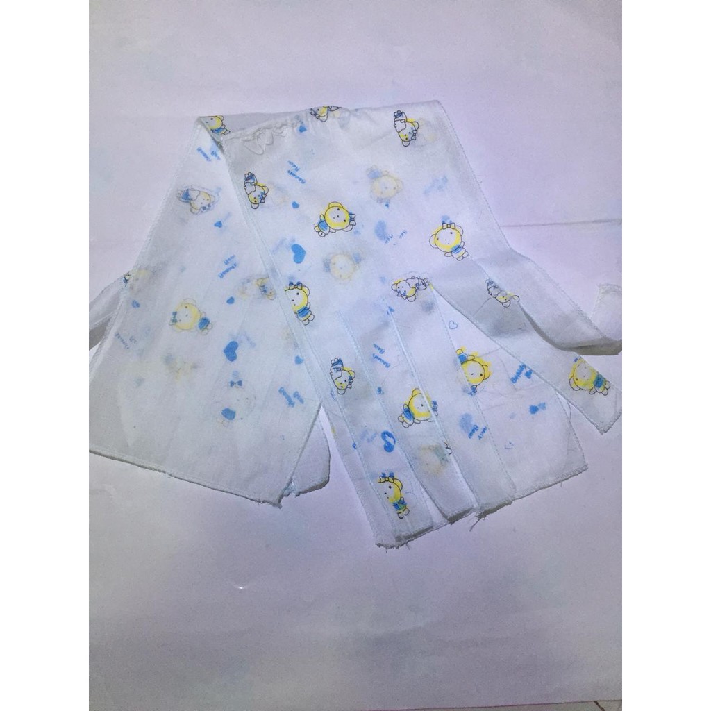 6 pcs gurita bayi baru lahir / gurita tali / gurita ikat / persiapan lahiran / perlengkapan lahiran