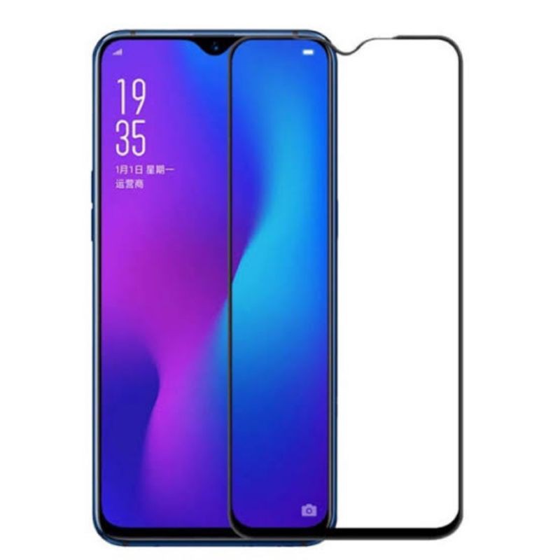 Tempered Glass Tg Anti Gores Full Cover Kaca 9D Oppo A5S Screen Guard Protector Full Kaca Oppo A5S M