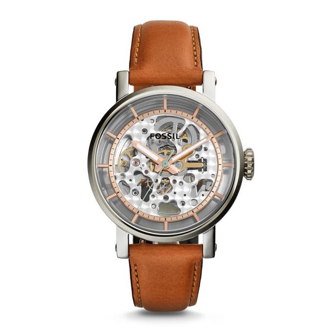 TERBARU JAM TANGAN WANITA MERK FOSSIL OTOMATIS ME-3109 ANALOG ORIGINAL TERLARIS