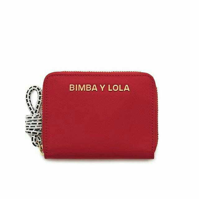 Dompet Bimba Y Lola Mini Wallet Zip Red Original